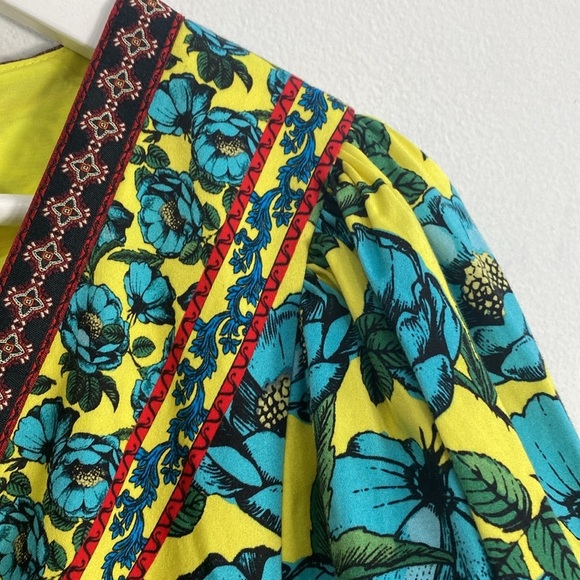 Alice + Olivia Simona Mini Wrap Dress Size 6 - Picture 7 of 16